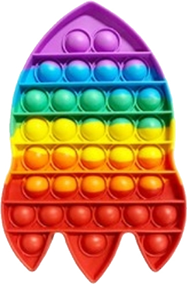 Picture of Pop-It Fidget Toy - Rocket