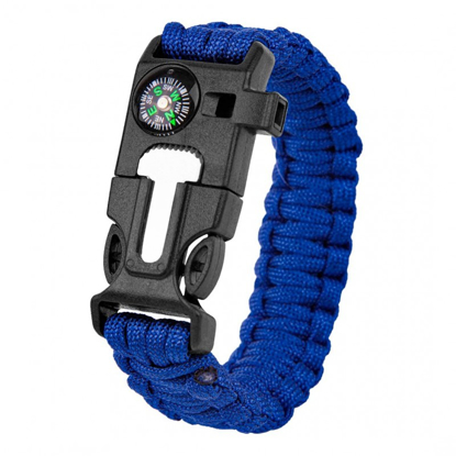 Picture of Survival Band w/ Fire Starter Compass Whistle
